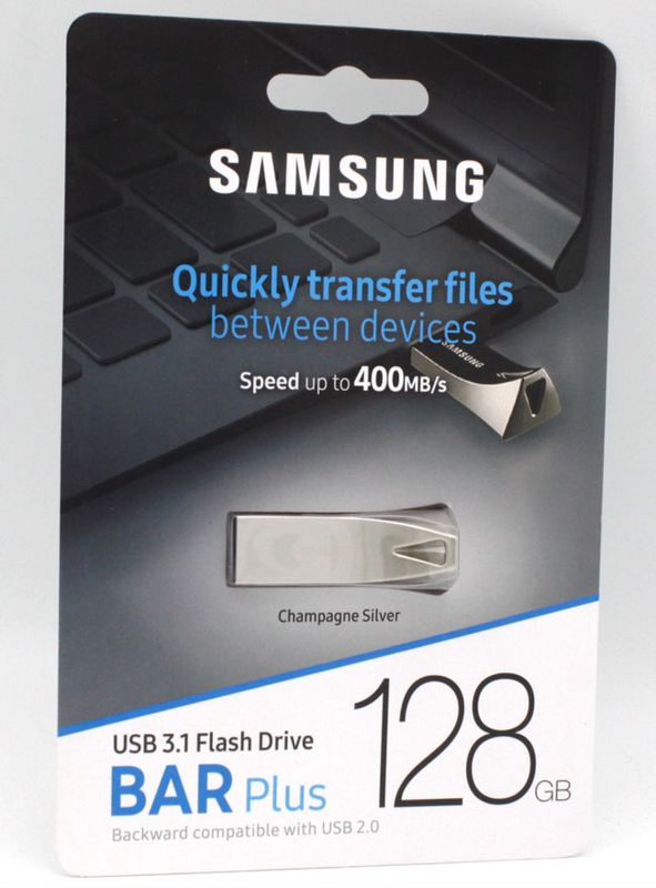 Usb Flash Samsung Bar Plus 128gb