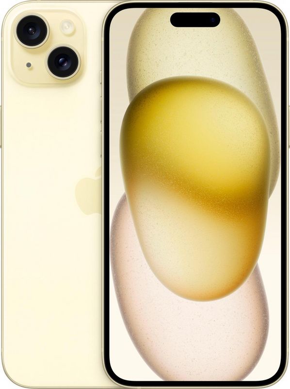 iPhone 15 Plus 128 ГБ, (nano-SIM + eSIM), желтый