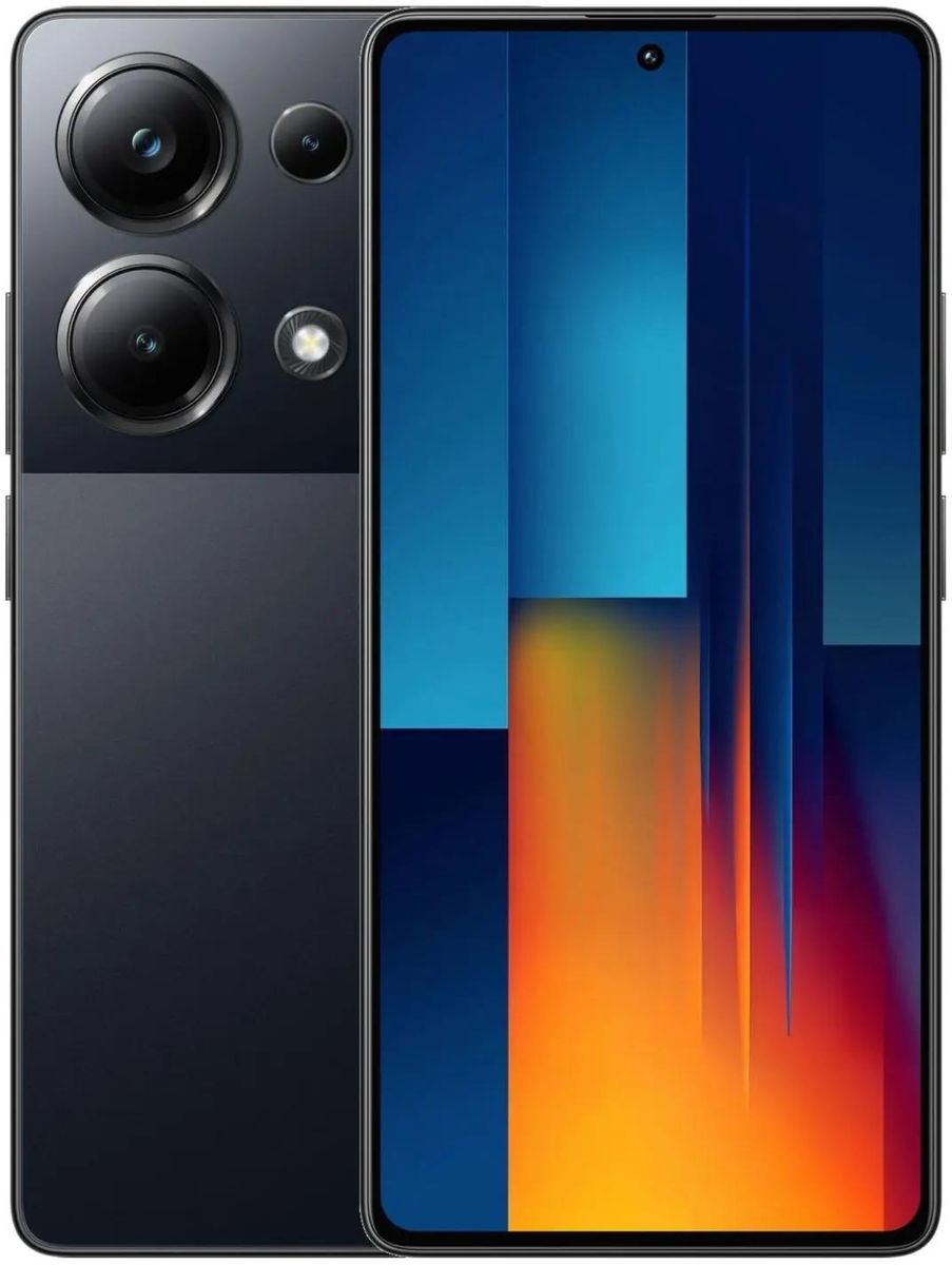 Экономия 1200 рублей! Купить за 21490 рублей Xiaomi POCO M6 Pro 12/512Gb  black (черный) Global Version