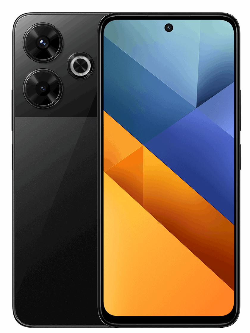 Экономия 1300 рублей! Купить за 14290 рублей Xiaomi POCO M6 4G 6/128Gb  black (черный) Global Version